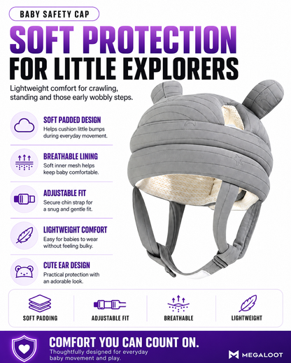 Little Explorer Bump Cap